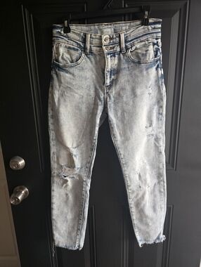 KanCan Mid Rise Ankle Jeans - Womens